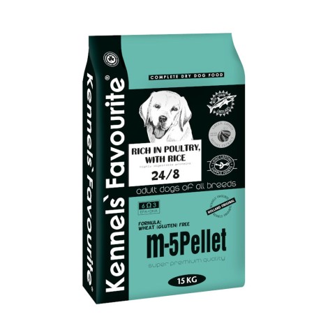 Сухой корм Kennels` Favourite M-5 Pellet для взрослых собак 15кг