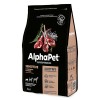 Сухой корм  Alphapet Superpremium c ягненком и рисом для собак мелких пород с чувствительным пищеварением 3кг