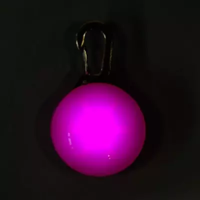 Маячок "Сфера", 3 режима свечения, розовый 