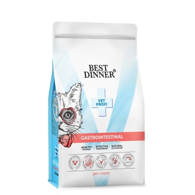 Vet Profi Gastrointestinal сухой корм для кошек при нарушении ЖКТ - 1.5кг