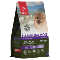 Holistic Adult small breeds Lamb&Salmon гипоаллергенный, 500г
