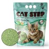 Cat Step Tofu Green Tea наполнитель растительный комкующийся с ароматом зеленого чая - 6л