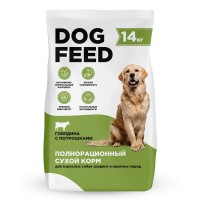 Для взрослых собак средних и крупных пород, Говядина с потрошками 14кг