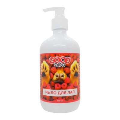 Dog Жидкое мыло для мытья лап, 500мл