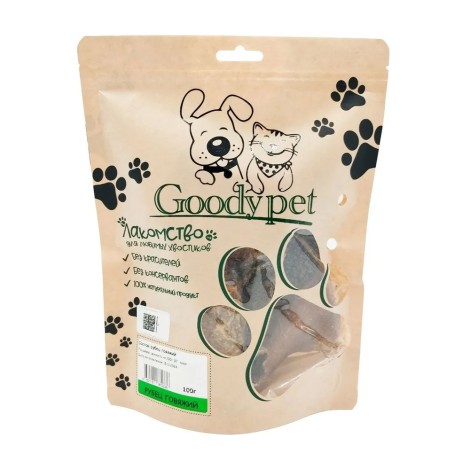 Лакомство для собак GOODY PET Рубец говяжий 100гр.