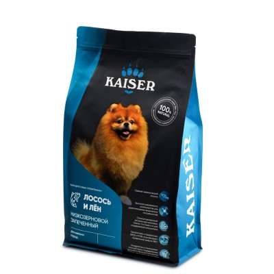 Adult Mini Лосось и лен 2.5кг (уценка)