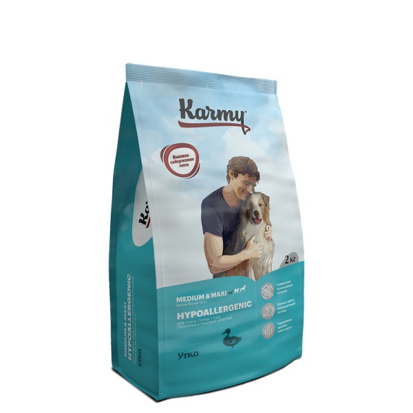 Hypoallergenic Medium & Maxi Утка 2кг