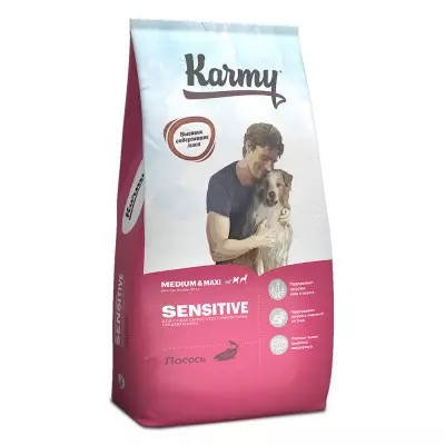 Sensitive Medium & Maxi Лосось 14кг