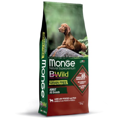 Dog BWild GRAIN FREE Ягненок 12 кг