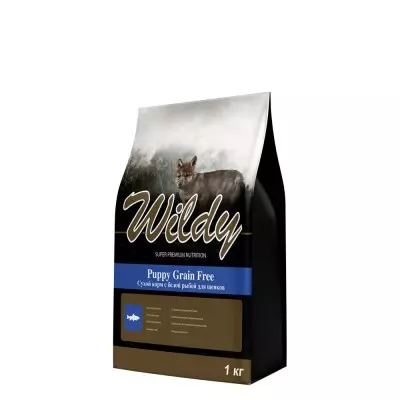 Puppy Grain Free с белой рыбой 1кг