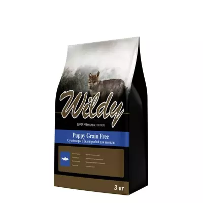 Puppy Grain Free с белой рыбой 3кг